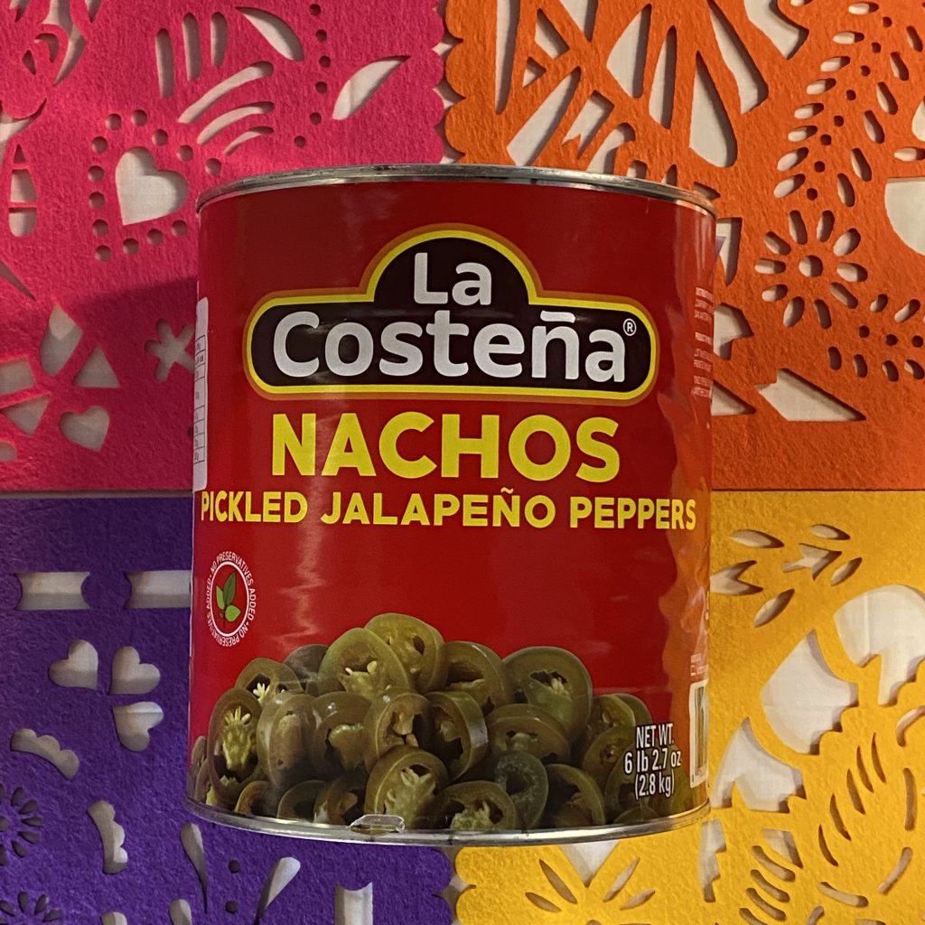 Nachos jalapeños lata grande Tacos El Kaiser